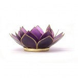 Votive holder - Lotus capiz shell
